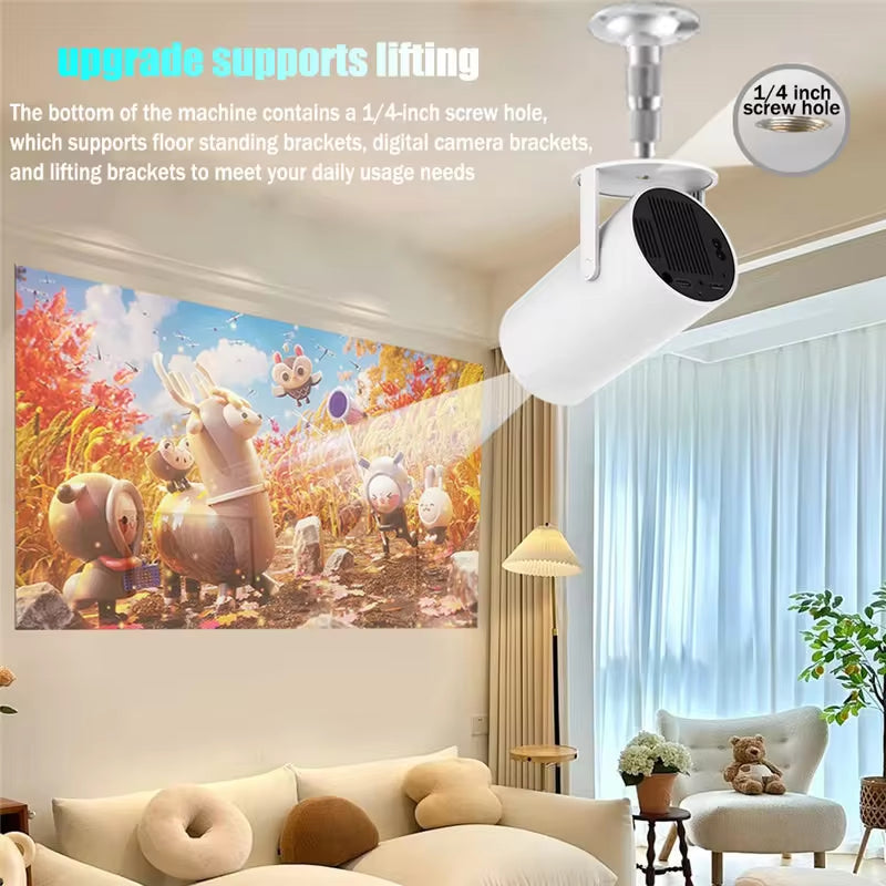 Home Theater Cinema ™ Mini Movie Projector HY300 Pro
