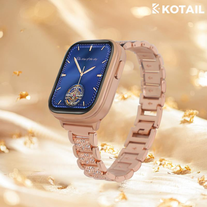 Smart Waterproof Watch™, Elegant Fitness Smart Watch with Wireless Earphones